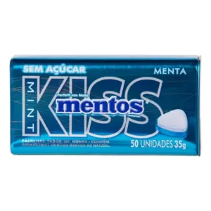 pastillas mentos kiss 35 grs. menta (1314)