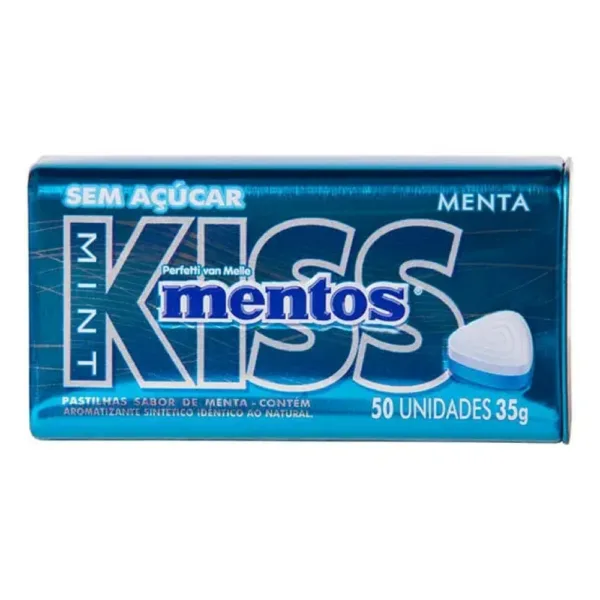 pastillas mentos kiss 35 grs. menta (1314) pastillas mentos kiss 35 grs. menta (1314)