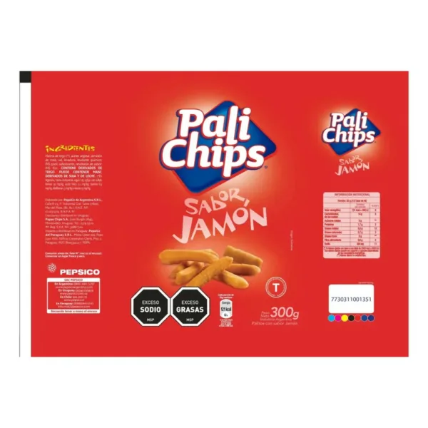 saladitos pali chips 300 grs. jamon (46149) saladitos pali chips 300 grs. jamon (46149)