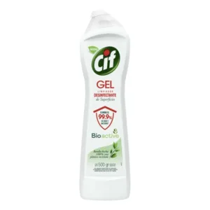 limpiador cif gel desinfectante bio active 500 grs.