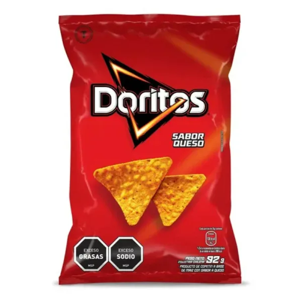 saladitos doritos 92 grs. queso (44139/52814) saladitos doritos 92 grs. queso (44139/52814)