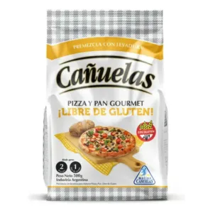 premezcla p/pizza y pan gourmet caÑuelas l/gluten 450 grs