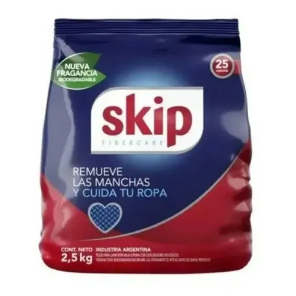 jab. polvo skip baja espuma 2,5 kg. fibercare (69662245)