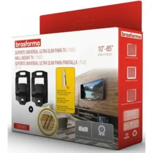 soporte tv led fijo 10 a 85" brasforma (sbru859) soporte tv led fijo 10 a 85" brasforma (sbru859)
