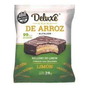 alfajor de arroz deluxe 28 grs. chocolate (del0091) alfajor de arroz deluxe 28 grs. chocolate (del0091)