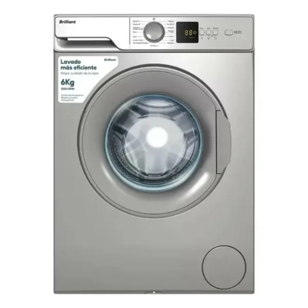 lavarropa brilliant brev6wms 6 kg c/frontal inox lavarropa brilliant brev6wms 6 kg c/frontal inox