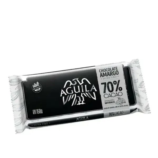 chocolate aguila 70% cacao 150 grs. amargo (1012903) chocolate aguila 70% cacao 150 grs. amargo (1012903)