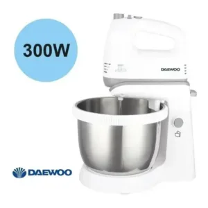 batidora daewoo sm3722 c/bowl acero 3,4 l. 5 vel.
