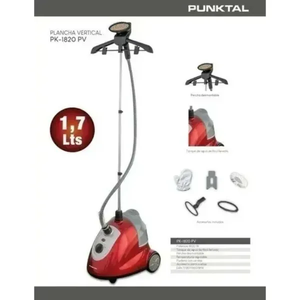 plancha punktal a vapor vert. pk 1820 pv 1,7 l. (3509)