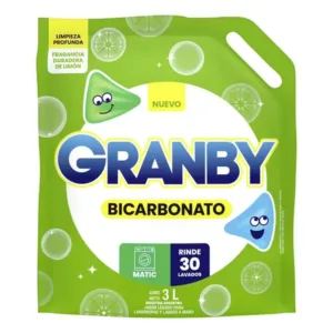jab. polvo granby matic 800 grs. limon c/bicarbonato