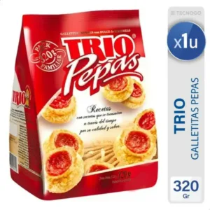 galletita trio pepas 320 grs. (290019) galletita trio pepas 320 grs. (290019)