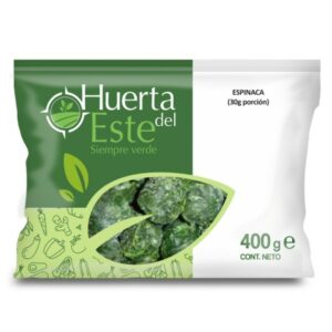 frutas/verduras cong espinaca huerta del este 400 grs. frutas/verduras cong espinaca huerta del este 400 grs.