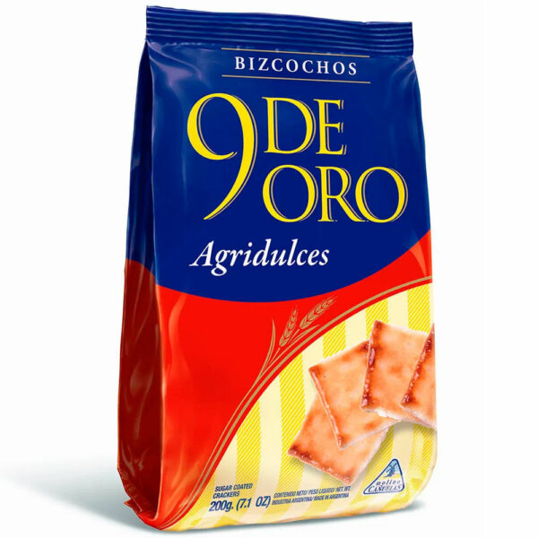 galletita 9 de oro agridulces 200 grs. (2603) galletita 9 de oro agridulces 200 grs. (2603)