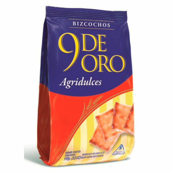 galletita 9 de oro agridulces 100 grs. (604)