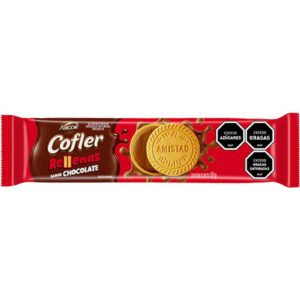 galletita arcor cofler oblea rellena chocolate 85 grs.