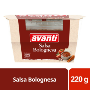 salsa avanti bolognesa 220 grs. (801108) salsa avanti bolognesa 220 grs. (801108)
