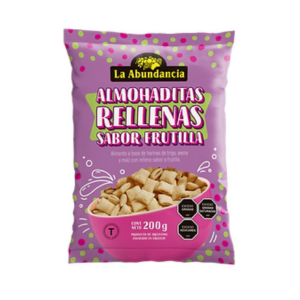 cereales la abundancia almohadillas rell. frutilla 180 grs.