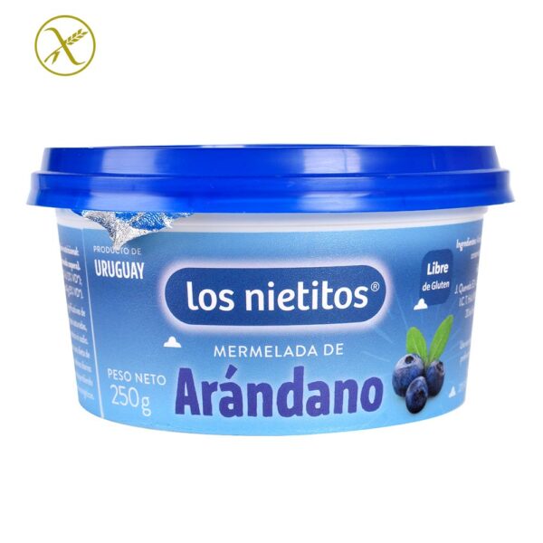 mermelada los nietitos 250 grs. arandanos (15200) mermelada los nietitos 250 grs. arandanos (15200)