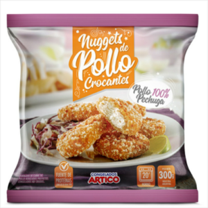 nugget de pollo crocante artico 300 grs. (nug2005)