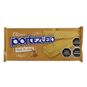 galletita portezuelo oblea 80 grs. dulce de leche (510)
