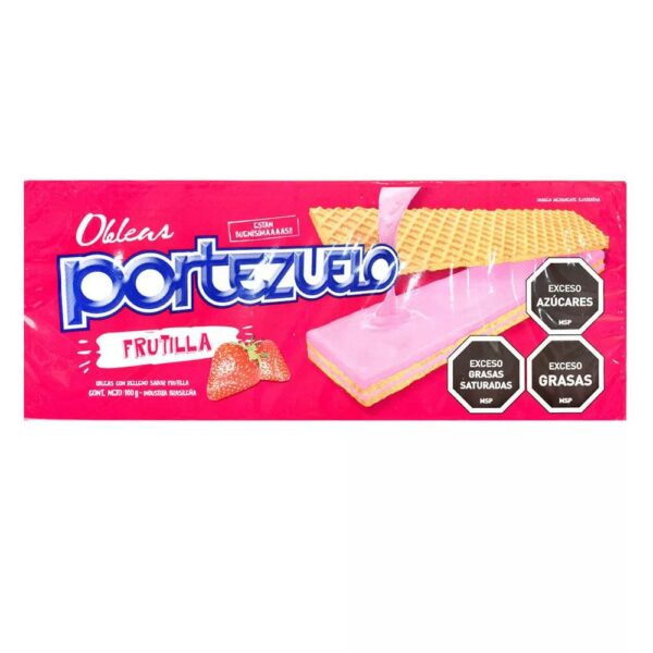 galletita portezuelo oblea 80 grs. frutilla (509) galletita portezuelo oblea 80 grs. frutilla (509)