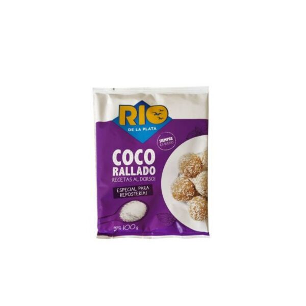 coco rallado rio de la plata 100 gr. coco rallado rio de la plata 100 gr.