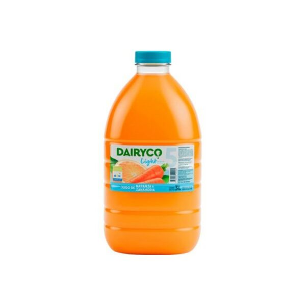 jugo dairyco light 3 lt. naranja zanahoria (5679) jugo dairyco light 3 lt. naranja zanahoria (5679)