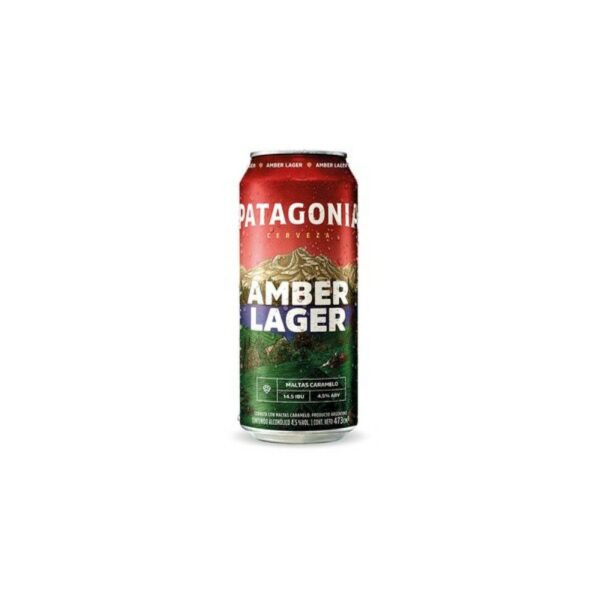 cerveza patagonia amber lager lata 473 ml. (70192/19188)