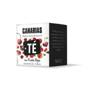 te canarias negro sab. fr. rojos 10 sobres/2 grs. (2213101)