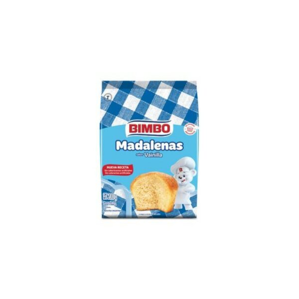 madalena bimbo 200 grs. vainilla (6246) madalena bimbo 200 grs. vainilla (6246)