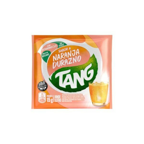 refresco tang 15 grs. naranja/durazno (4509) refresco tang 15 grs. naranja/durazno (4509)
