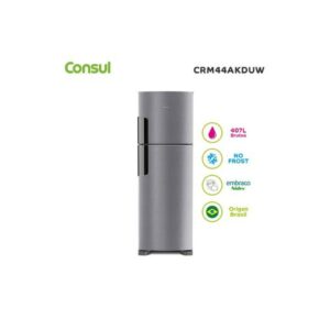 refrigerador consul crm44akduw 386 l. c/fr. inox no frost refrigerador consul crm44akduw 386 l. c/fr. inox no frost