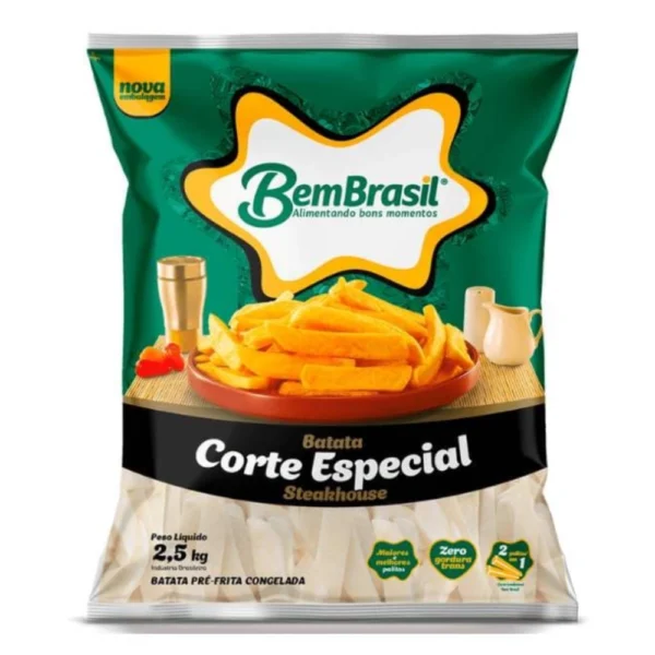 papa congeladas bem brasil 2,5 kg. steakhouse (1477) papa congeladas bem brasil 2,5 kg. steakhouse (1477)