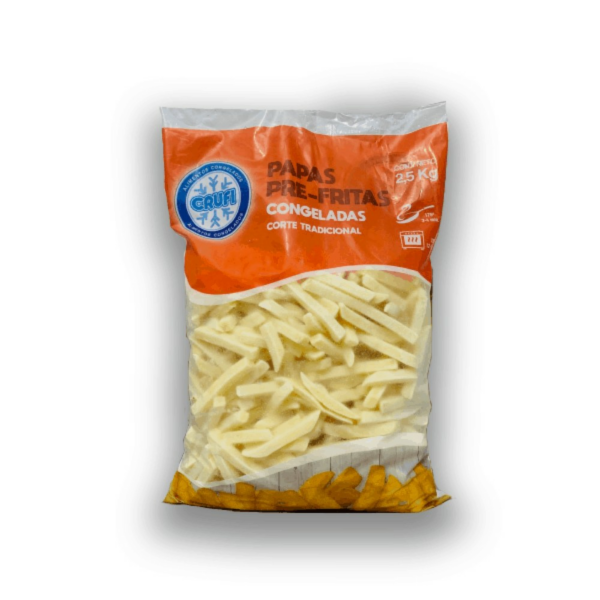 papa congeladas crufi 2,5 kg. tradicional (422) papa congeladas crufi 2,5 kg. tradicional (422)