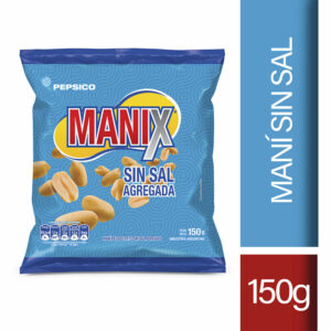 mani pelado s/sal manix 150 grs. (45173)
