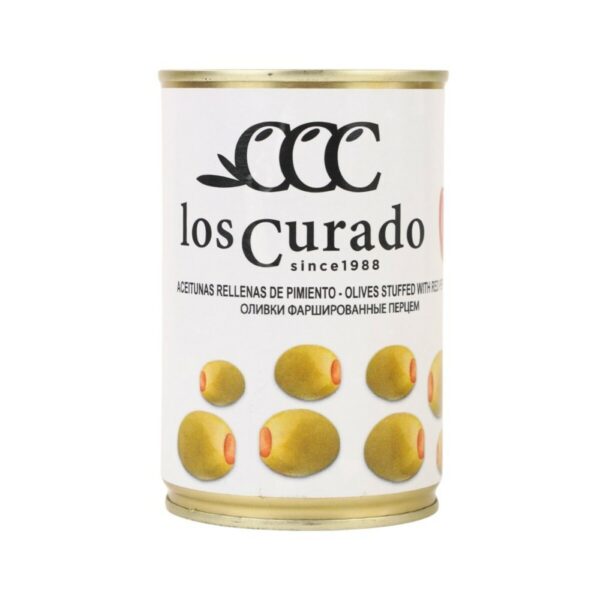 aceituna los curado rellena c/morron rojo 300 grs. (0429) aceituna los curado rellena c/morron rojo 300 grs. (0429)