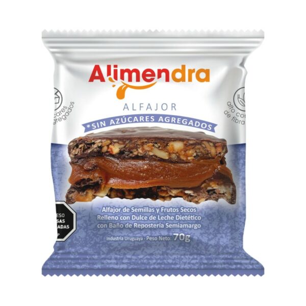 alfajor alimendra s/azucar 70 grs. semillas y fr. secos alfajor alimendra s/azucar 70 grs. semillas y fr. secos