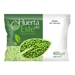 frutas/verduras cong arvejas media huerta del este 400 grs. frutas/verduras cong arvejas media huerta del este 400 grs.