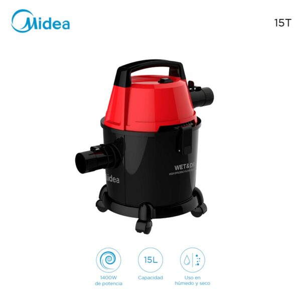 aspiradora midea 15t a wet dry 3 en 1 muy15t a(b) aspiradora midea 15t a wet dry 3 en 1 muy15t a(b)