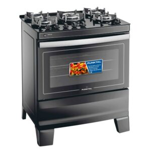 cocina punktal pk gl5b glass 5 horn. y horno gas (3516)