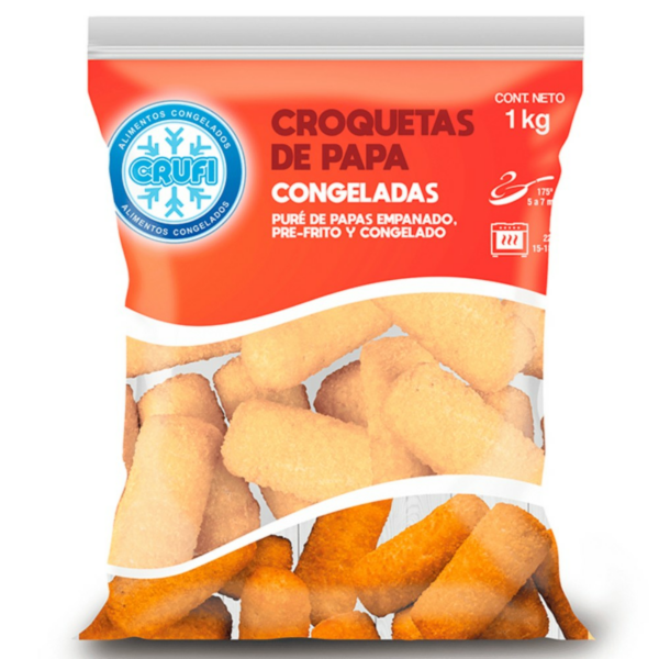 croquetas de papas crufi 1 kg. (413) croquetas de papas crufi 1 kg. (413)