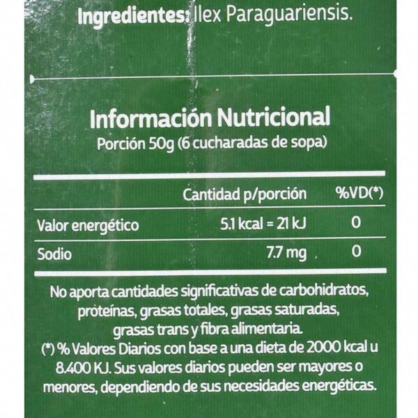 yerba campo claro organica suave monte nativos 1/2 kg.