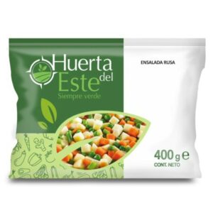 frutas/verduras cong ens. rusa huerta del este 400 grs. frutas/verduras cong ens. rusa huerta del este 400 grs.