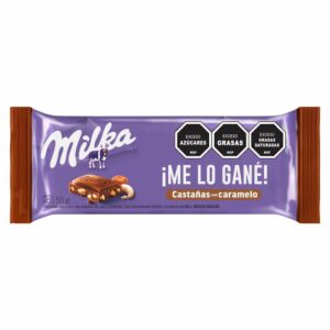 chocolate milka 55 grs. castaÑas c/caramelo (6042)