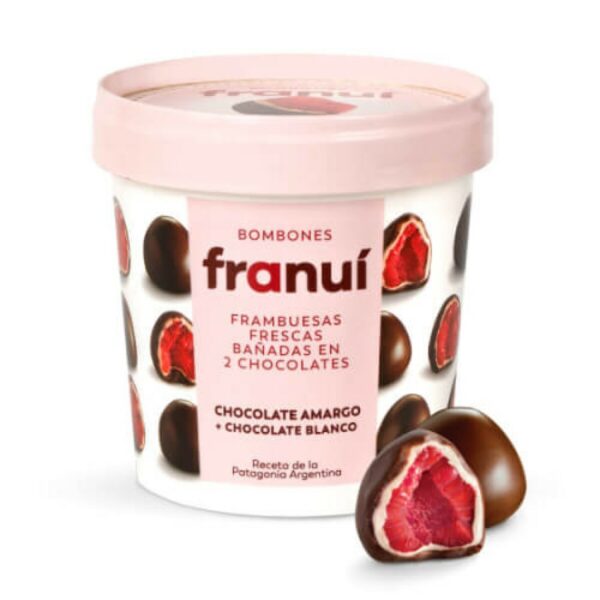 bombones de frambuesa franui 150 grs choc. black bombones de frambuesa franui 150 grs choc. black