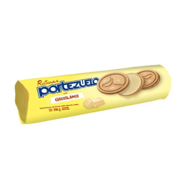 galletita portezuelo rellena 110 grs. chocolate blanco (554) galletita portezuelo rellena 110 grs. chocolate blanco (554)
