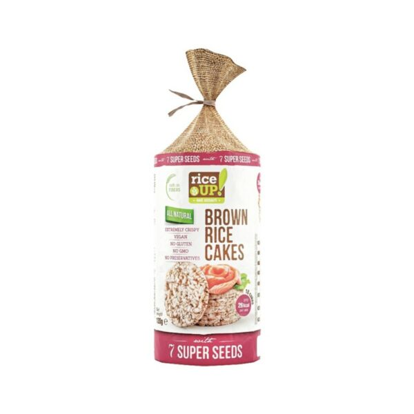 galleta de arroz rice up! l/gluten 120 grs. 7 semillas galleta de arroz rice up! l/gluten 120 grs. 7 semillas