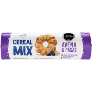 galletita arcor cereal mix 207 grs. avena y pasas (1012672)