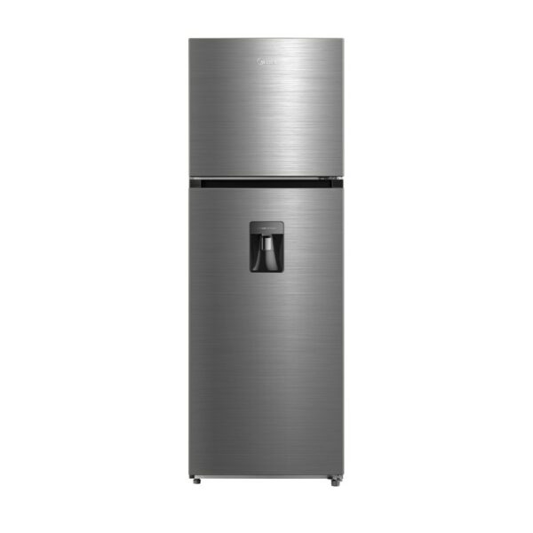 refrigerador midea mdrt385mtr3w 281 lt. f. seco c/disp. inox refrigerador midea mdrt385mtr3w 281 lt. f. seco c/disp. inox
