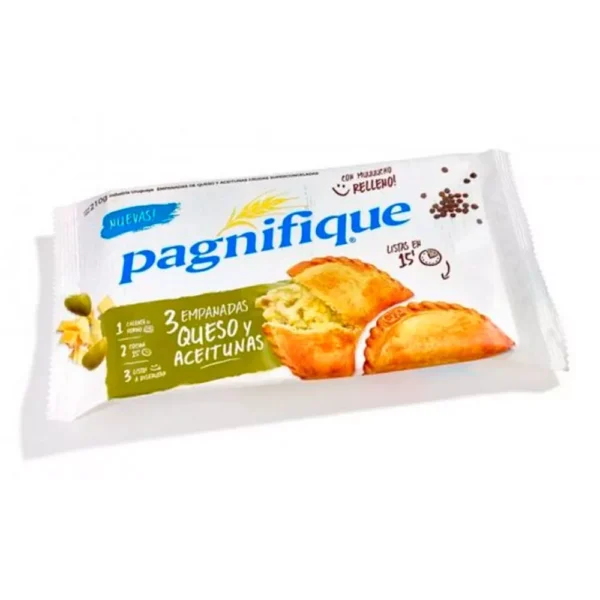 empanadas pagnifique queso y aceituna 3 un. (1755) empanadas pagnifique queso y aceituna 3 un. (1755)